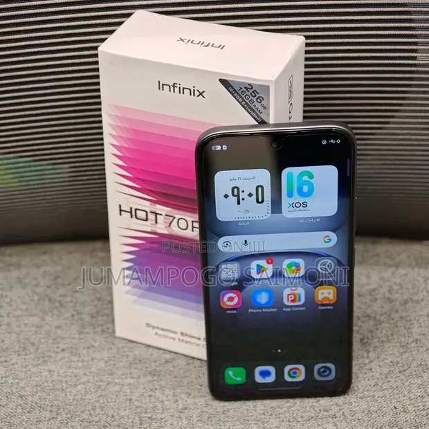 New Infinix Hot 70 Pro 5G+ 256GB Black - 1