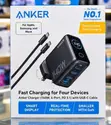 Anker Zolo Charger 140W 4-Port Adapta - 1