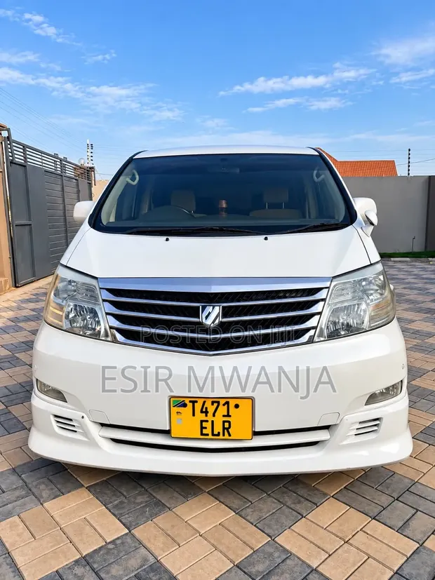 Toyota Alphard 2006 Nyeupe - 1
