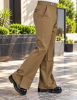 Suruali za Wanaume Brown Oversized - Mpya Kabisa - 3