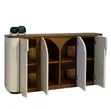 Brand New Wood-Mode Console Table - 1