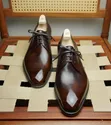 De Rossi Velaron Men's Leather Shoes - Made in Italy - 2