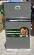 Friji la Power Tech - Lita 90, Milango 2, Rangi ya Fedha - 1