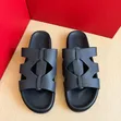 De Rossi Velardo Men's Leather Sandals - Made in Italy - 1