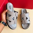De Rossi Velardo Men's Leather Sandals - Made in Italy - 3