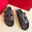 De Rossi Velardo Men's Leather Sandals - Made in Italy - 5