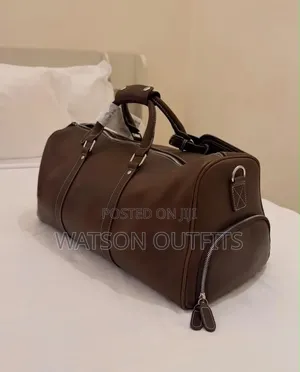Mifuko ya Duffle Ngozi Halisi - Wanaume