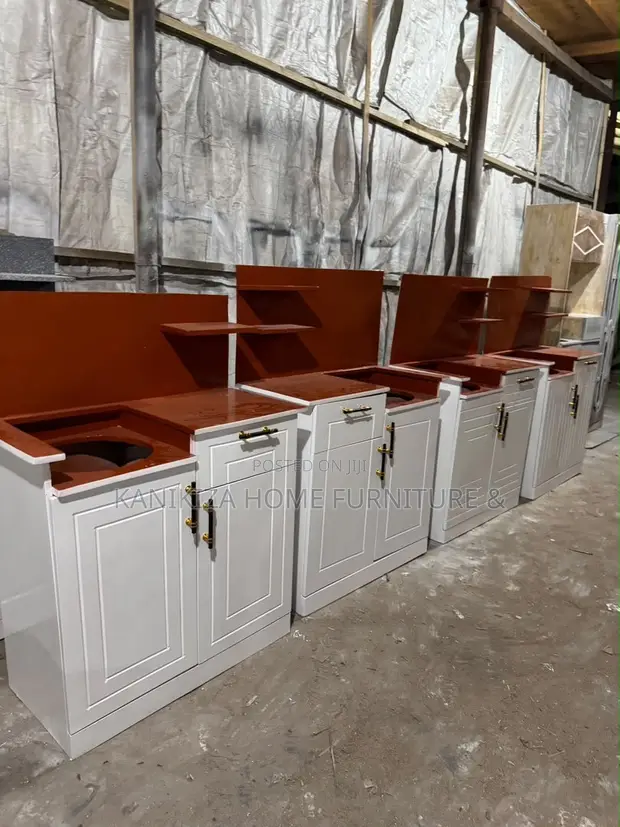 Modern Kitchen Cabinet for Small Gas Cylinder - 1