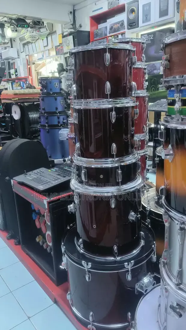 Q7 Drum Set - Mpya Kabisa - 1
