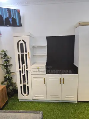 Kabati la Kitchen lenye Milango 4 na Jiko la Plate Mbili