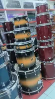 Pearl Drum Set - Full Set, 3 Cymbals, 5 Drums - 2