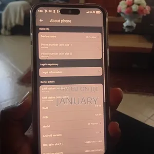 Apple iPhone 17 Pro Max 256GB Mpya Rangi ya Chungwa