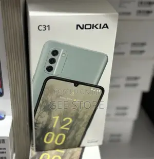 Nokia C31 64GB Mpya Kijani