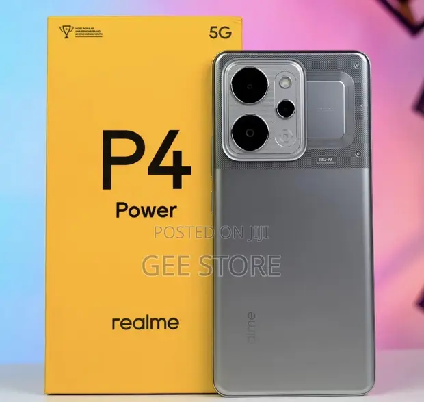 New Realme P4 Power 5G 256GB Silver - 1