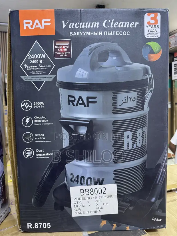 Raf Vacuum Cleaner 25L - 1