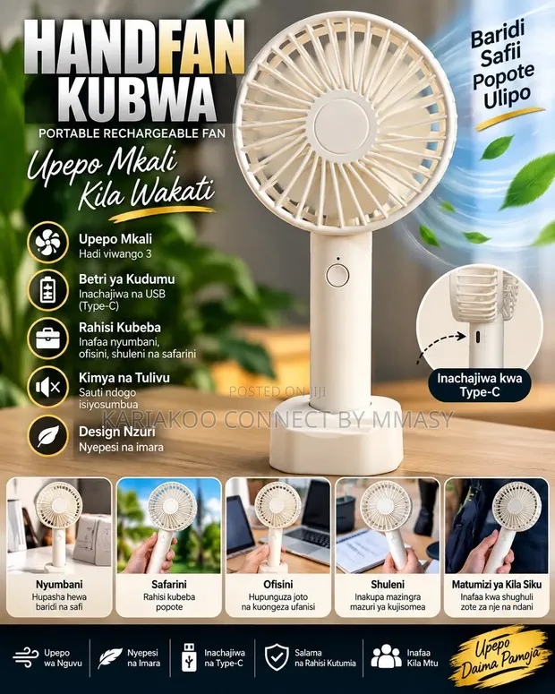 Kipepeo cha Mkono cha USB Kinachochajiwa - 1