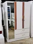 Three-Door Wardrobe with Gucci-Style Embellishments - 2
