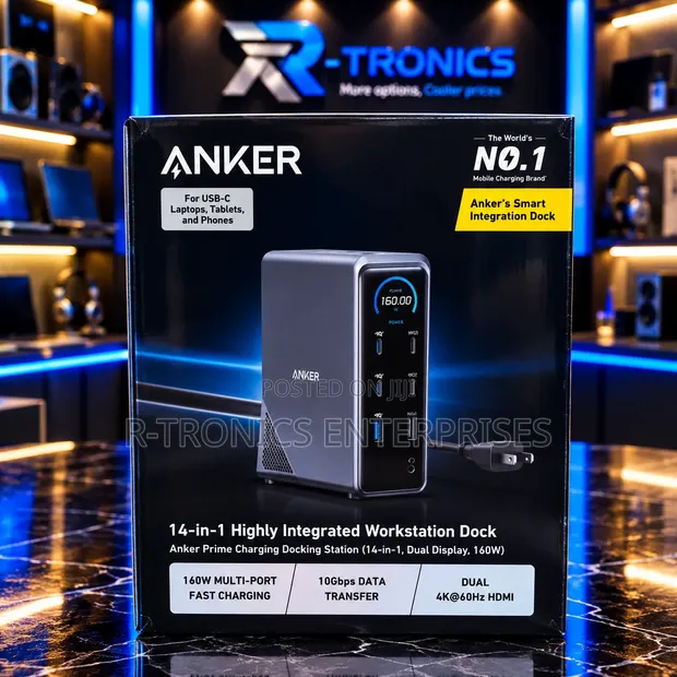 Anker Prime 14-in-1 Charging Docking Station (160W) - 1