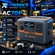 Bluetti AC70P Portable Power Station (1000W) - 2