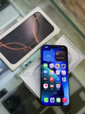 Apple iPhone 16 Pro Max 256GB Mpya Nyeupe