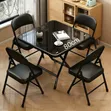 Square Dining Set for 4 - 2