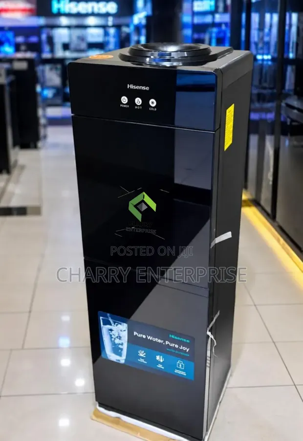 Hisense Water Dispenser H97WDTB3S1 Top Loading with Cabinet - 1