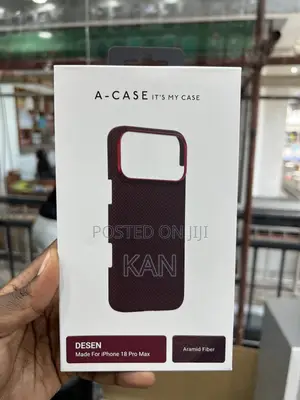 Kifaa cha 18 Pro Max Aramid - Burgundy/Bluu