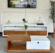 Wood-Mode TV Stand & Coffee Table - 1