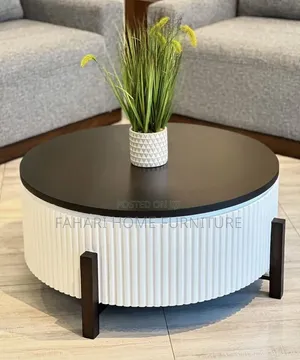 Wood-Mode Coffee Table - Round White