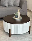 Wood-Mode Coffee Table - Round White - 2