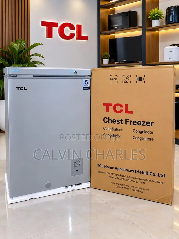 TCL Chest Freezer 100L - Brand New - 1