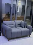 Sofa Set ya Kifahari - Seaters 3, 2, 1, 1 - Mbao za Mninga - 3