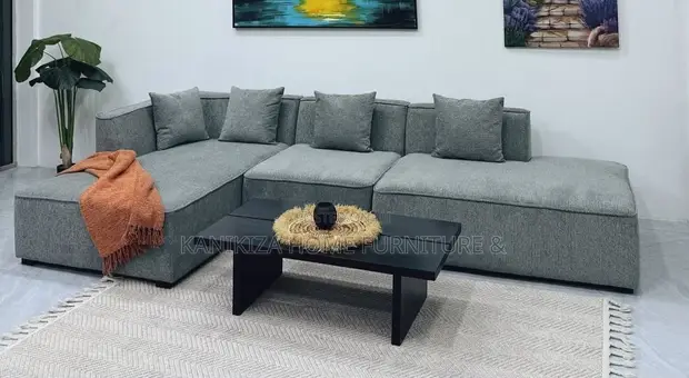 Brand New L-Shape Sofa Set for 5 People - 1