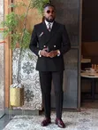 Marco Lorenzo Black Suit - Brand New - 1