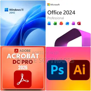 Windows 11 Pro 26H2 + Office 2024 + Adobe Packages