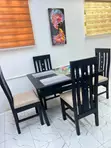 Woodstock Dining Set for 4 - Sturdy & Stylish - 2