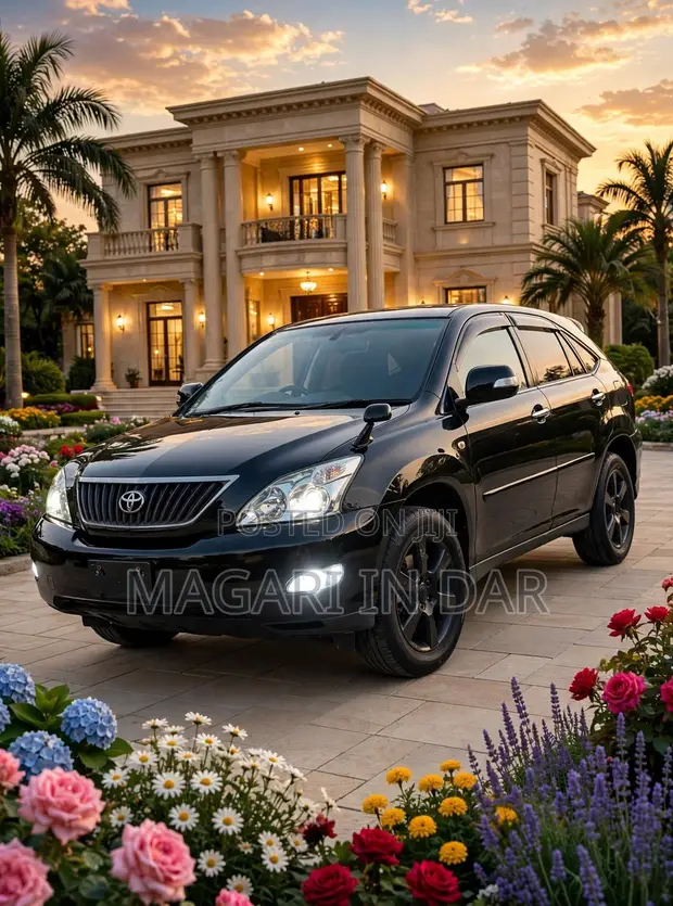 Toyota Harrier 2009 Black - 1
