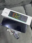 6678R Large RGB LED Digital Wall Alarm Clock (USB Wired) - 4