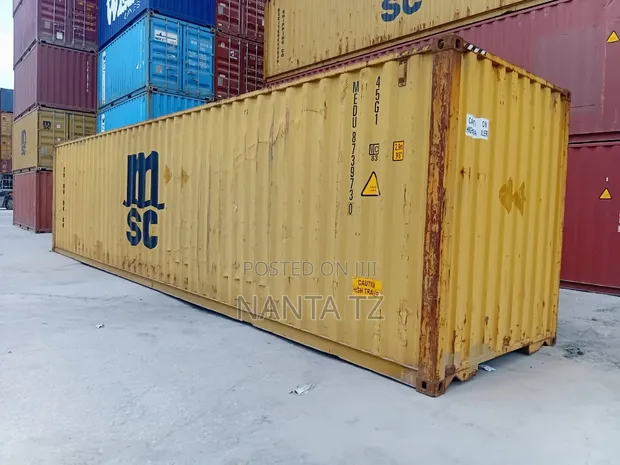 Magari ya Mizigo ya Nje (Containers) 40FT Yaliyotumika - 1