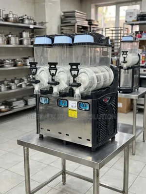 Commercial Triple Tank Slushie Machine