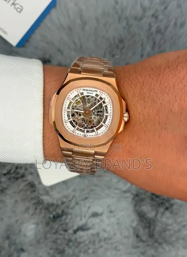 Patek Philippe Nautilus Custom Skeletonized Watch - 1