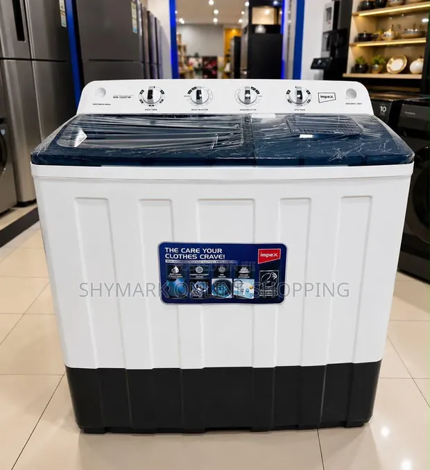 Impex 18KG Semi-Automatic Twin-Tub Washing Machine (WM 4218 H) - 1