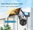 CCTV Solar Camera with Double Lens - 1