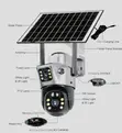 CCTV Solar Camera with Double Lens - 4