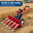 Mini Gasoline Reaper Harvester for Rice & Wheat - 1