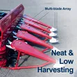 Mini Gasoline Reaper Harvester for Rice & Wheat - 3