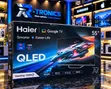 Haier 55" QLED 4K HDR 120Hz Google TV - 1