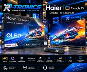Haier 55" QLED 4K HDR 120Hz Google TV