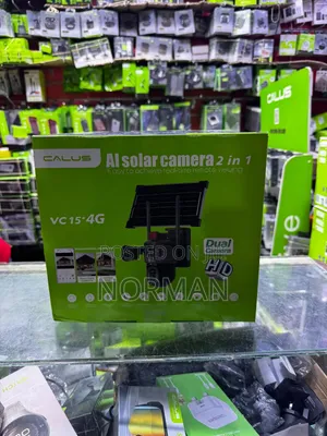 Calus Ai Solar Camera 2-in-1 HD Lenzi Mbili Zinazozunguka
