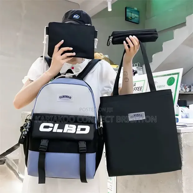 Multi-Piece Backpack Set (5 Colors) - 1